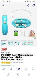 Foocca elektrische nagel vijl set baby, Ophalen of Verzenden, Zo goed als nieuw