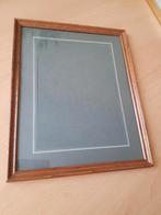 Eikenhouten  fotolijst, 25 bij 30 cm, Ophalen, Gebruikt