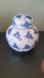 Mooie chinese gemberpot - porselein - 12 cm hoog. diam. 10 c, Antiek en Kunst, Antiek | Keramiek en Aardewerk, Ophalen of Verzenden