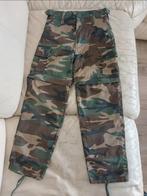 Legerbroek camouflagebroek leger camouflage broek afritsbaar, Ophalen of Verzenden, Zo goed als nieuw, Wit, Jongetje of Meisje