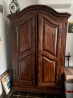 Robuuste Eiken Kast - 140x207x60 cm - 3 Planken, Huis en Inrichting, Kasten | Kledingkasten, Ophalen