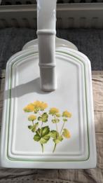 Villeroy & Boch Vintage keramieken kan met bloemmotief, Gebruikt, Keramiek, Overige typen, Ophalen of Verzenden