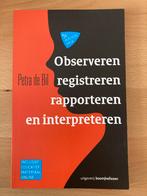 DE BIL - Oberserveren registreren rapporteren interpreteren, Ophalen of Verzenden, Nieuw