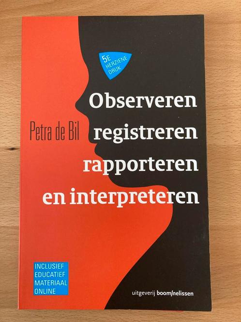 DE BIL - Oberserveren registreren rapporteren interpreteren, Boeken, Advies, Hulp en Training, Nieuw, Ophalen of Verzenden