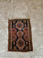 Oosters vintage Tapijt 75x54 – Donker & Sfeervol, Ophalen, Gebruikt, 50 tot 100 cm, Overige kleuren