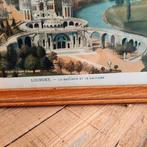 Lucky Vintage Lourdes prent uit Lourdes zelf jaren '50, Ophalen of Verzenden, Huis en Inrichting