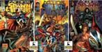 Medieval Spawn Witchblade # 1,2,3 + 1Gold Foil Exclusive E.D, Complete serie of reeks, Ophalen of Verzenden, Nieuw, Amerika