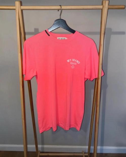 My Brand shirt, Kleding | Heren, T-shirts, Zo goed als nieuw, Maat 46 (S) of kleiner, Roze, Ophalen of Verzenden