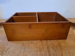 Houten kist met vakken, Huis en Inrichting, Ophalen, Minder dan 50 cm, Minder dan 50 cm, Zo goed als nieuw