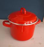 Emaille soeppan, Huis en Inrichting, Keuken | Potten en Pannen, Kookpan of Snelkookpan, Overige materialen, Inductieplaat, Nieuw