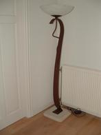 Giessenburg! Massive staande Lamp fase stenen voet + dimmer, Ophalen, Gebruikt, Glas, 150 tot 200 cm
