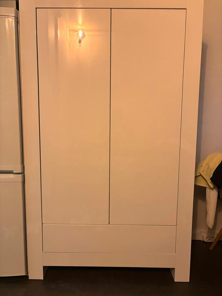 PAX Kast Hoogglans Wit met Lade & Deuren, Huis en Inrichting, Kasten | Kledingkasten, Zo goed als nieuw, 150 tot 200 cm, 100 tot 150 cm