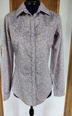 Maison scotch prachtig bloemen bloesje, zo goed als nieuw XS, Paars, Zo goed als nieuw, Maat 34 (XS) of kleiner, Maison Scotch