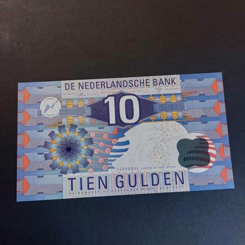 10 gulden Biljet² IJsvogel uit 1997 in UNC, Postzegels en Munten, Bankbiljetten | Nederland, Los biljet, 10 gulden, Ophalen of Verzenden