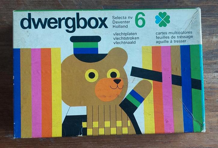 Vintage dwergbox 6 van Selecta nv Deventer, Hobby en Vrije tijd, Knutselen, Gebruikt, Knutselwerk, Ophalen of Verzenden