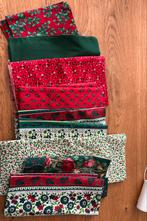 Quiltstoffenpakket kerst, Hobby en Vrije tijd, Stoffen en Lappen, 120 cm of meer, Ophalen of Verzenden, Zo goed als nieuw, Katoen