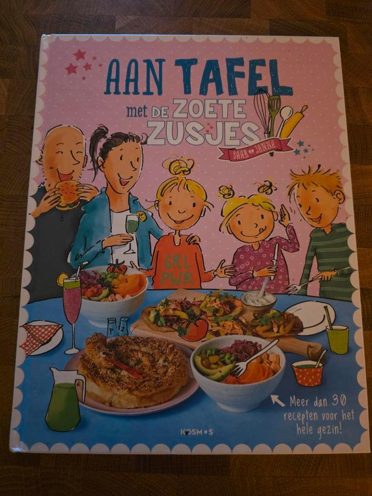 Aan Tafel met de Zoete Zusjes - Kookboek, Boeken, Kookboeken, Zo goed als nieuw, Voorgerechten en Soepen, Hoofdgerechten, Tapas, Hapjes en Dim Sum