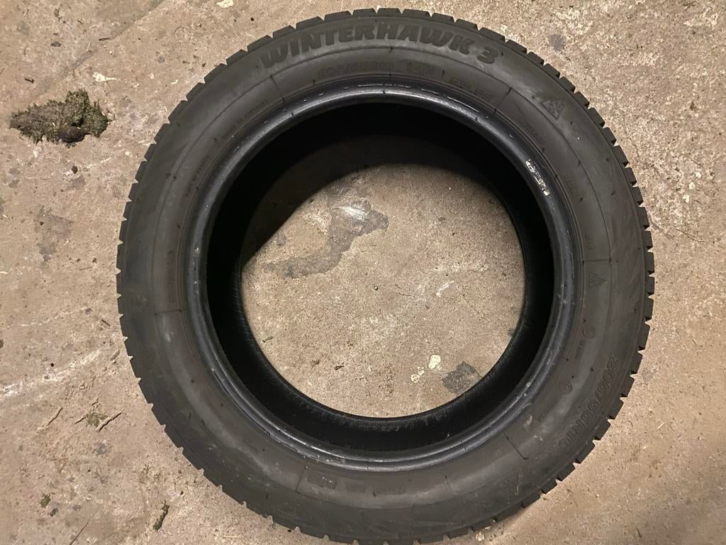 Winterbanden 4x  Winterhawk 3 - 205/55 R16, Ophalen, Gebruikt