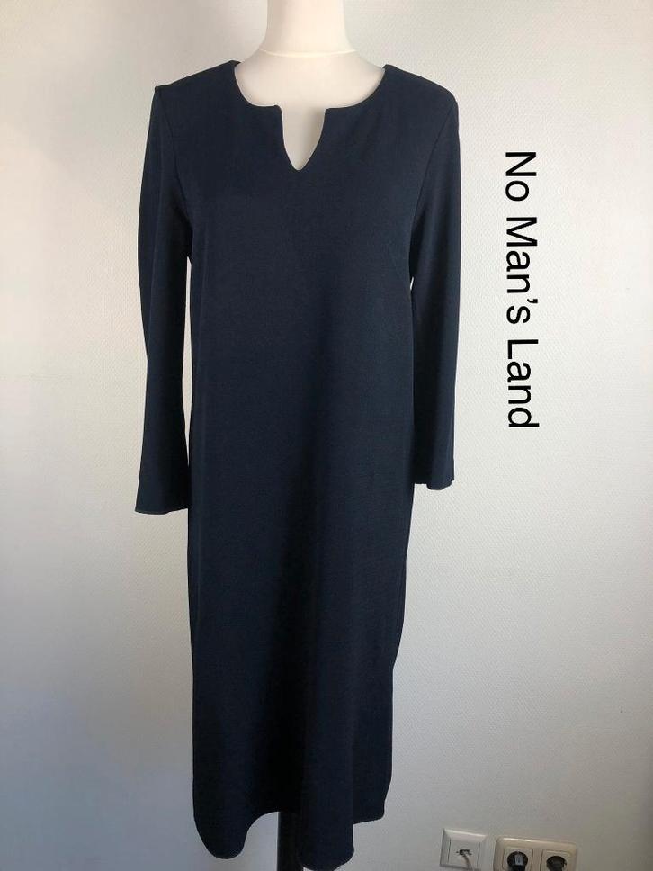 No Man's Land Winterjurk  (mt: 40) 14,3/6442, Kleding | Dames, Jurken, Zo goed als nieuw, Maat 38/40 (M), Zwart, Onder de knie