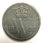 Cent 1821 Utrecht. Fr/Zfr., Ophalen of Verzenden, Koning Willem I, 1 cent, Losse munt