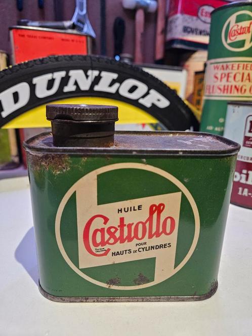 Vintage Castrol Castrollo Olieblik - Garage Decoratie, Verzamelen, Merken en Reclamevoorwerpen, Gebruikt, Ophalen of Verzenden