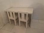 Kindertafel met 2 stoeltjes, Kinderen en Baby's, Speelgoed | Speeltafels, Ophalen, Gebruikt
