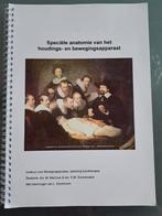Speciële anatomie van het houdings- en bewegingsapparaat, Boeken, Ophalen of Verzenden, Beta, Gelezen, HBO