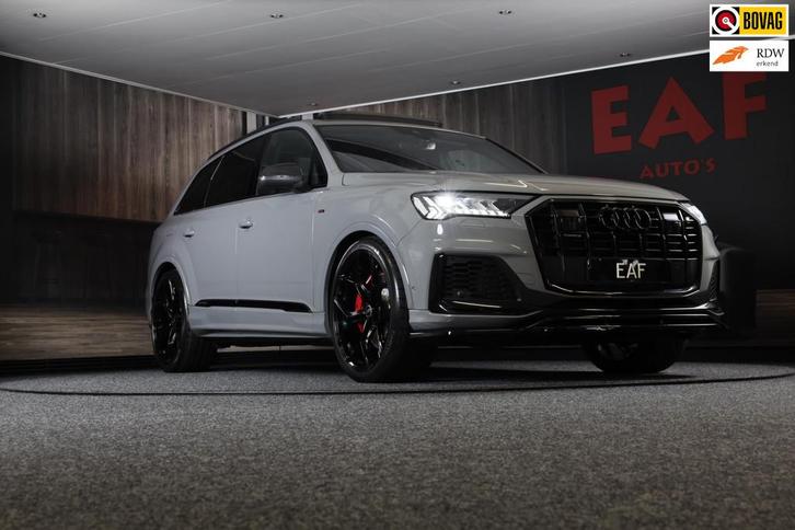 Audi Q7 55 TFSI e Quattro SQ7 Look / RS Zetels / Massage / S, Auto's, Audi, Bedrijf, Te koop, Q7, 4x4, ABS, Achteruitrijcamera