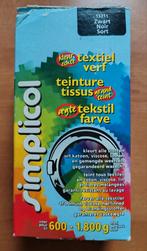 Simplicol Textielverf Zwart, Ophalen, Nieuw, Zwart, Overige materialen