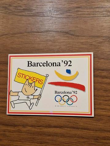 Stickerboekjes Barcelona '92 & Zorro beschikbaar voor biedingen
