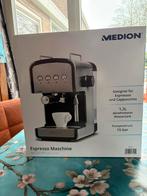 Nieuwe Medion Espresso Machine MD 17115, Witgoed en Apparatuur, Ophalen, Afneembaar waterreservoir, Espresso apparaat, Nieuw