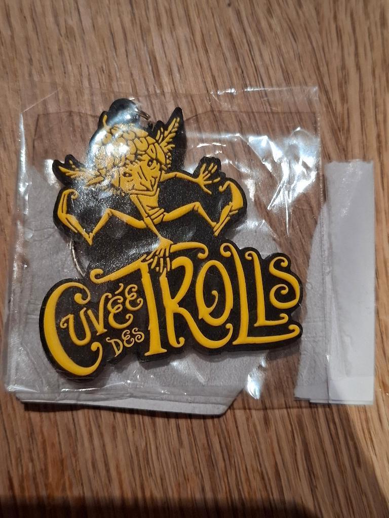 Sleutelhanger Cuvée des Trolls bier, Ophalen of Verzenden, Nieuw, Overige typen, Overige merken