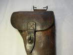 Pistool holster Leer, Verzamelen, Militaria | Algemeen, Ophalen of Verzenden, Landmacht, Nederland, Mes of Dolk