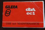 Gilera cbA ec1 owner's manual instructie boekje, Fietsen en Brommers, Handleidingen en Instructieboekjes, Ophalen of Verzenden