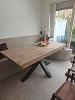 Houten eettafel - 180x85 cm, Huis en Inrichting, Tafels | Eettafels, Ophalen, Gebruikt, 50 tot 100 cm, 150 tot 200 cm