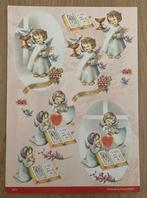 3D knipvel kerst engelen, Hobby en Vrije tijd, Kaarten | Zelf maken, Ophalen, Nieuw, Kerst, Knipvel