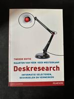 Deskresearch - Maarten van Veen, Kees Westerkamp, Ophalen of Verzenden, Alpha, Zo goed als nieuw, HBO