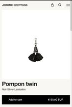 Jerome Dreyfuss Sleutelhanger Nieuw in Verpakking, Ophalen of Verzenden, Nieuw, Metaal, Minder dan 50 cm