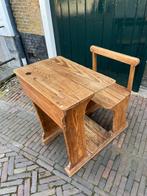 Authentieke schoolbank, jaren 30. Scherpe prijs!!, Ophalen of Verzenden