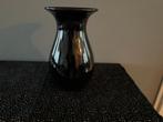 NIEUW Zwart glanzende vaas, 25 cm hoog, Overige materialen, Zwart, Nieuw, Ophalen of Verzenden