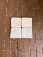 Belgisch Hardsteen Tegels 15x15 72 stuks, Tuin en Terras, Tegels en Klinkers, Ophalen, Zo goed als nieuw, Terrastegels, Natuursteen