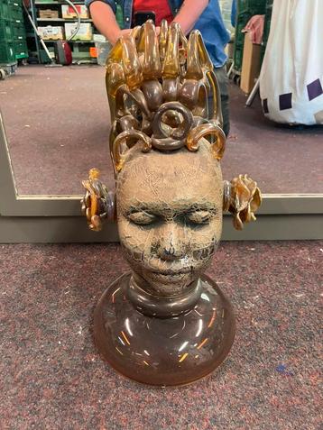 Richard Price glazen hoofd cast glass heads  beschikbaar voor biedingen
