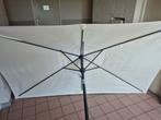 Balkon Parasol 245x145cm - Kleine Beschadiging, Tuin en Terras, Parasols, Ophalen