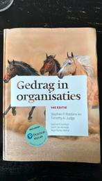 Gedrag in organisaties, 14e editie met MyLab NL toegangscode, Stephen P. Robbins; Timothy A. Judge, Ophalen of Verzenden, Zo goed als nieuw