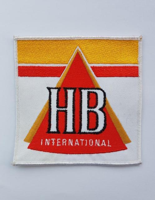 HB international patch badge opnaai embleem 11,5 bij 11,5 cm, Verzamelen, Merken en Reclamevoorwerpen, Nieuw, Overige typen, Ophalen of Verzenden