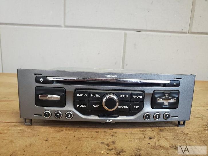 Peugeot 308 2008 - 2013 radio navigatie rneg 98016555xh €100, Auto-onderdelen, Dashboard en Schakelaars, Peugeot, Gebruikt, Ophalen of Verzenden