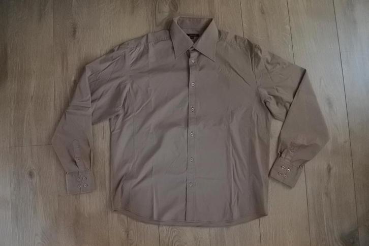 Selected heren overhemd XXL camel zga nieuw, Kleding | Heren, Grote Maten, Zo goed als nieuw, Overhemd, Bruin, Ophalen of Verzenden