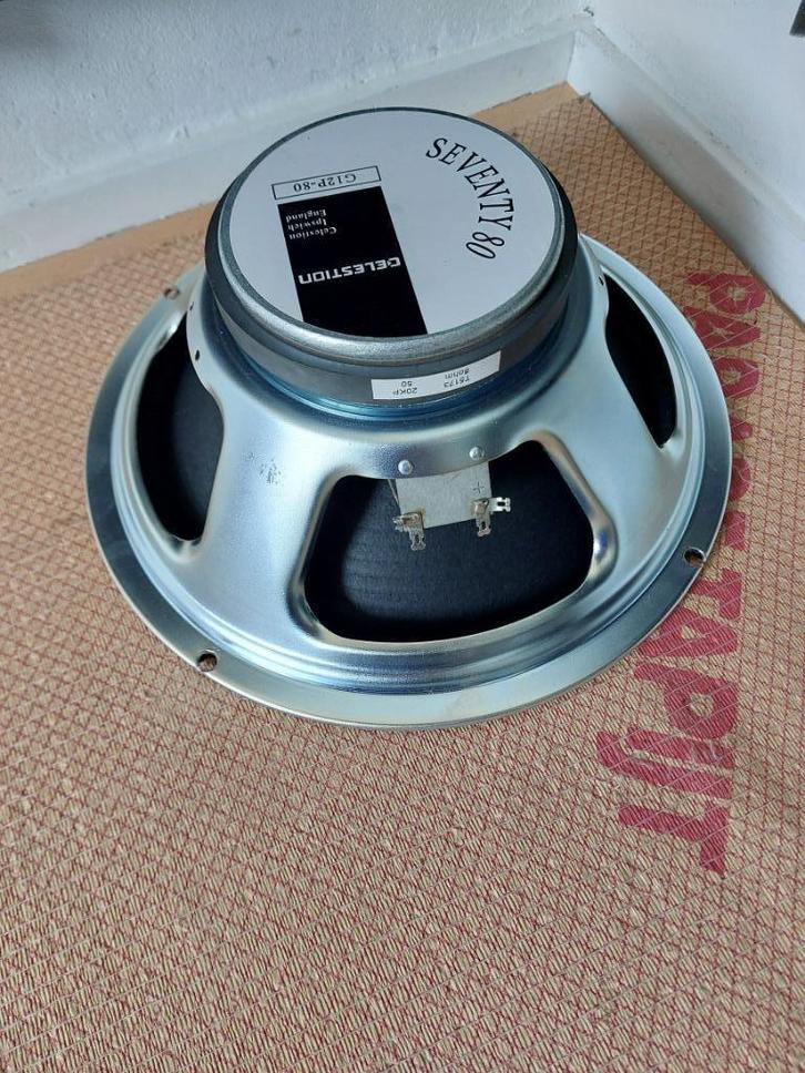 Celestion G12P-80 seventy eighty Speaker zgan #2, Audio, Tv en Foto, Luidsprekers, Zo goed als nieuw, Front, Rear of Stereo speakers