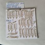 Glazen pegels 26 st tot 9-3-26, Ophalen of Verzenden