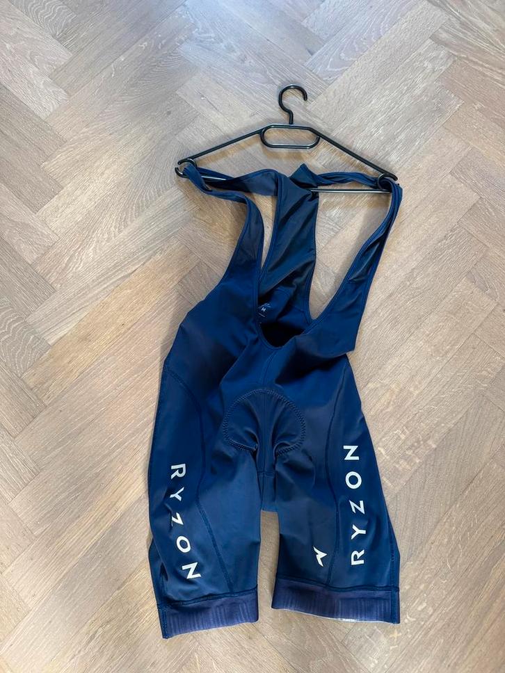 Ryzon Signature series bib short - maat medium, Kleding | Dames, Sportkleding, Zo goed als nieuw, Maat 38/40 (M), Blauw, Ophalen of Verzenden